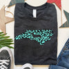 North Carolina State Doxie Leopard Print Tee Shirt