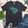 South Carolina State Doxie Leopard Print Tee Shirt