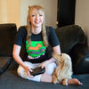 8-Bit Retro Wiener Dog Racing Game Tee Shirt