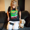 8-Bit Retro Wiener Dog Racing Game Tee Shirt