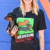 8-Bit Retro Wiener Dog Racing Game Tee Shirt