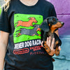 8-Bit Retro Wiener Dog Racing Game Tee Shirt