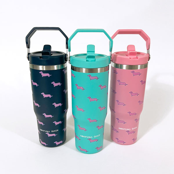 Signature Pink Logo 30oz Lantern Tumbler