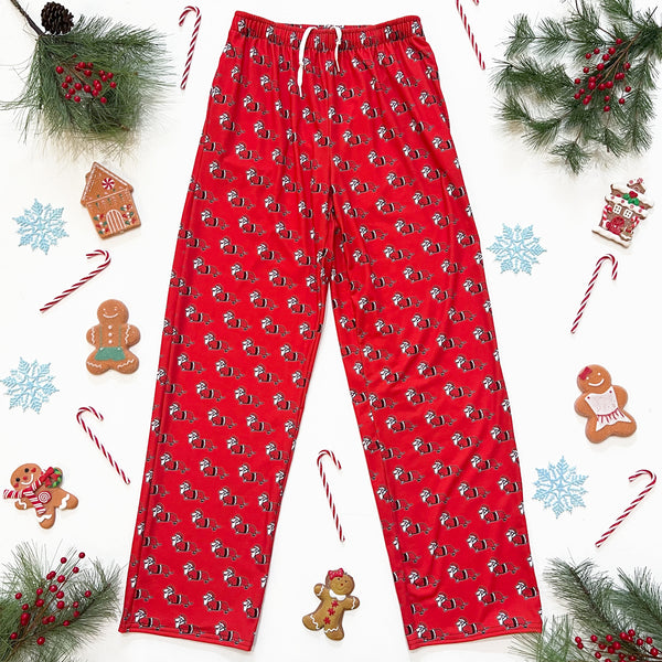 Doxie Mall Santa Unisex Pajama Pants