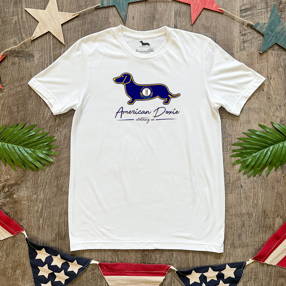 Signature Series Doxie State Flag Tee Shirt - Series II (Various States)