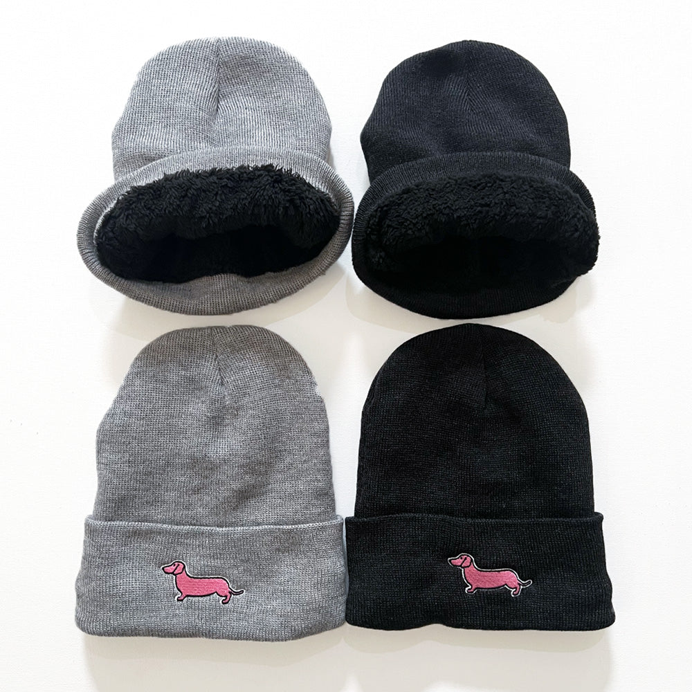 AD Signature Pink Logo Beanies