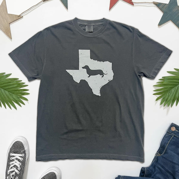 Texas State Doxie Short Sleeve Tee
