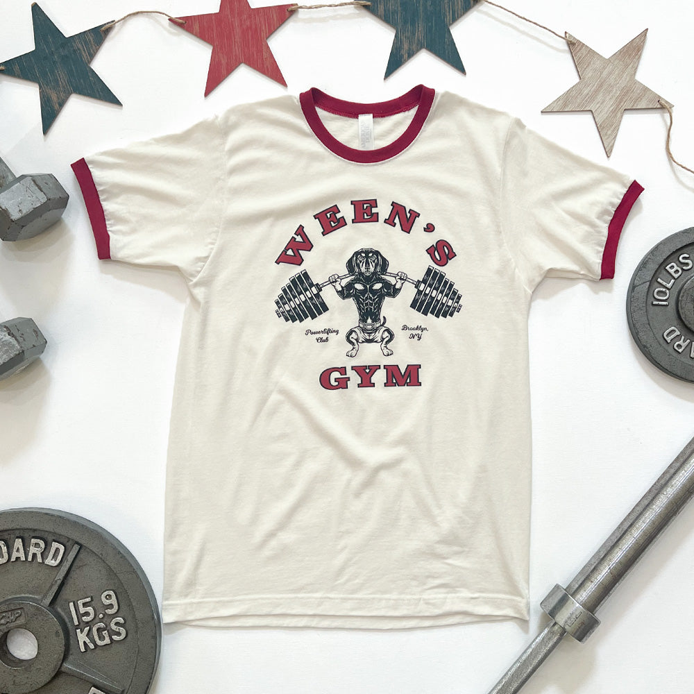 Ween's Gym Retro Ringer Tee Shirt