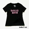 Doxie Mom Zebra Print V-Neck Tee Shirt (Unisex & Ladies' Cuts)