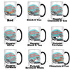 Speedy McWeenie's Hot Rod Shop Jumbo Mug (Short Haired/Long Haired - Various Coats)