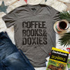 Evening Plans V-Neck Tee Shirt (Coffee Version)