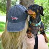 Signature Pink Logo Baseball Cap