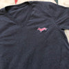 Signature Doxie Pink Logo V-Neck Tee Shirt