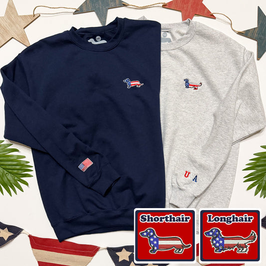 American Doxie USA Sweatshirts (Various Coats - Limited Time Item!)