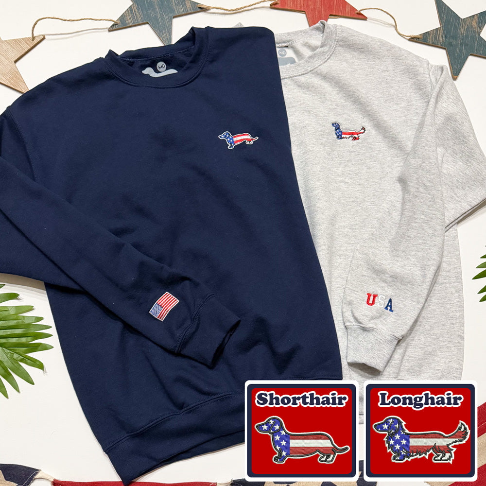American Doxie USA Sweatshirts (Various Coats - Limited Time Item!)