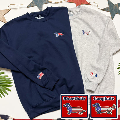 American Doxie USA Sweatshirts (Various Coats - Limited Time Item!)