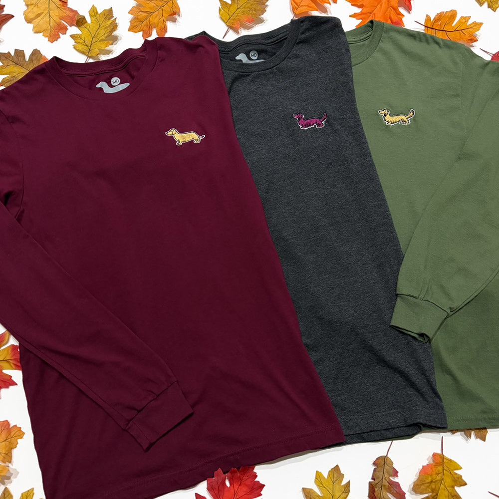 Signature Logo Long Sleeve Tees - Fall Colors (Limited Time)