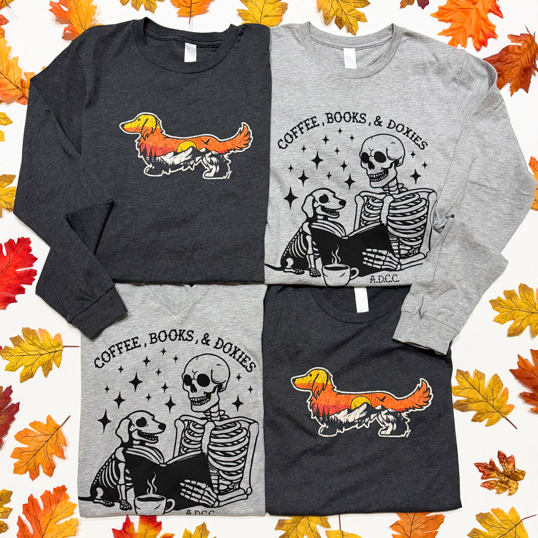 Skeleton Crew Book Club V-Neck Tee Shirt