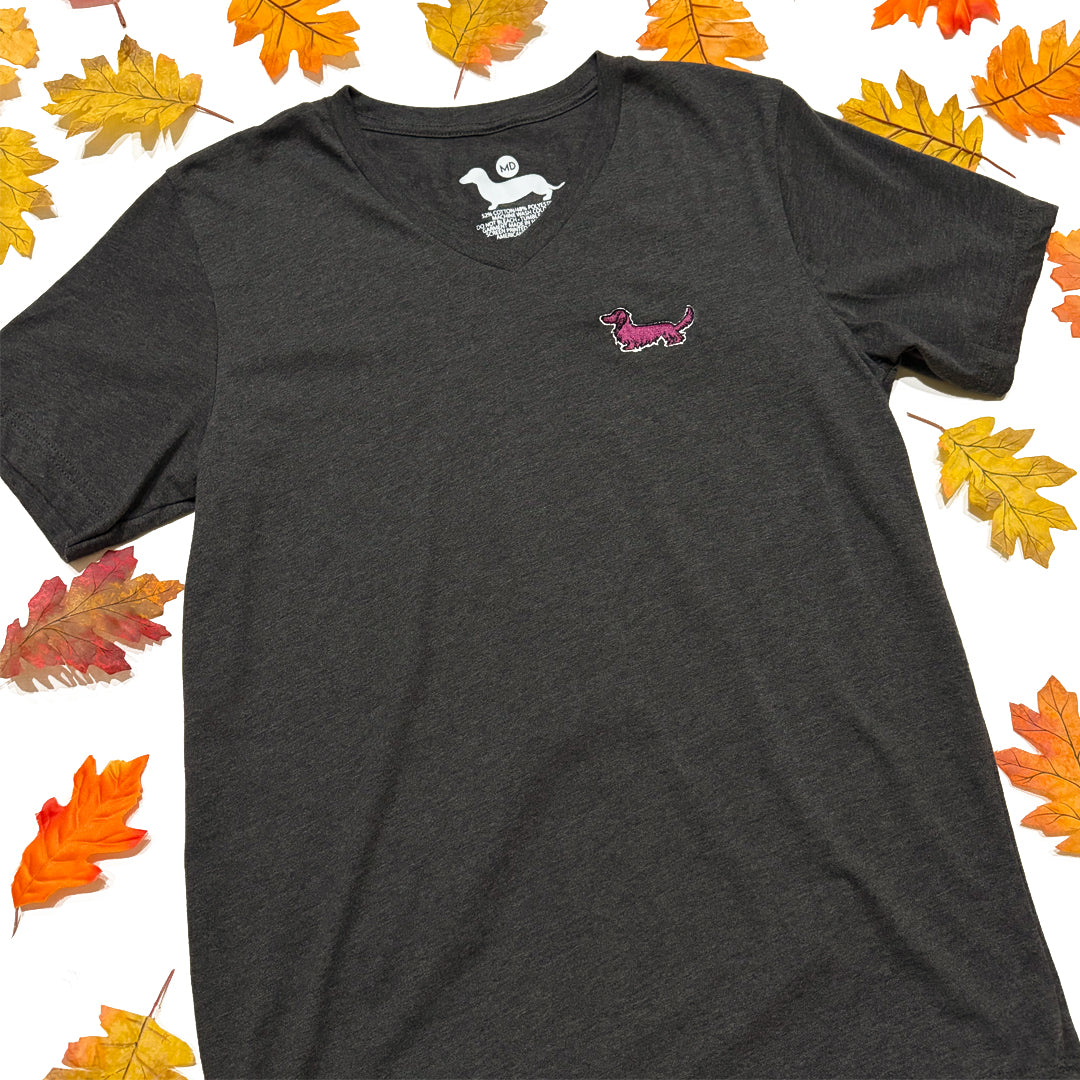 Signature Logo V-Neck Short Sleeve Tee Shirts - Fall Colors (Limited Time)