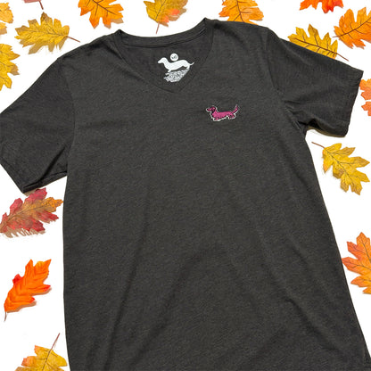 Signature Logo V-Neck Short Sleeve Tee Shirts - Fall Colors (Limited Time)