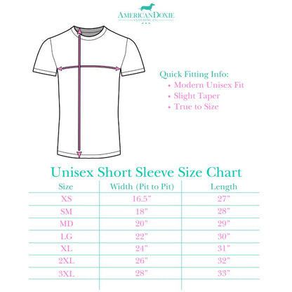 American Doxie Vintage Series: Short Haired Dachshund Tee Shirt