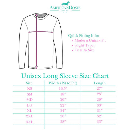 Signature Logo Long Sleeve Tee - Navy Version (Multiple Coat Types)
