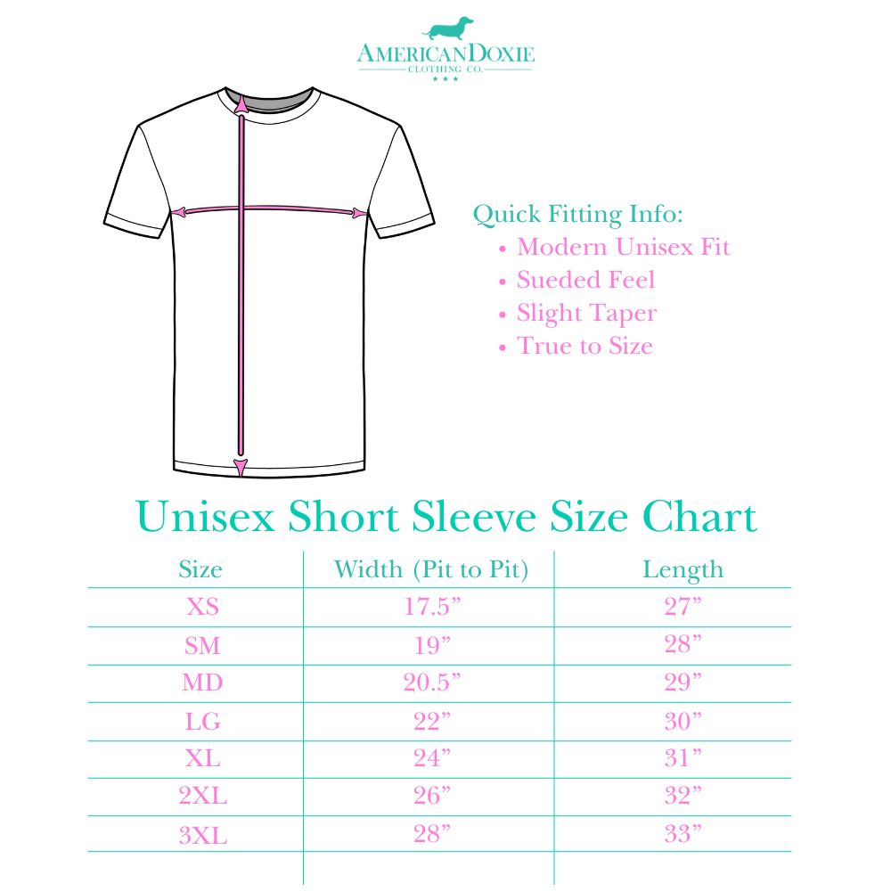 American Doxie Classic Stars Tee Shirt