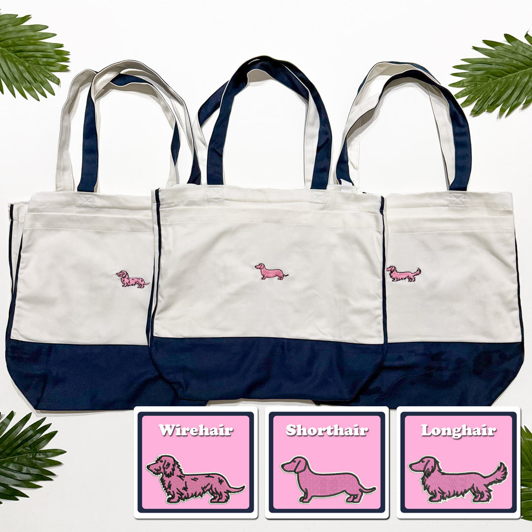 American Doxie Signature Logo Deluxe Tote Bag (Multiple Coat Types)