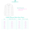 Signature Logo Ladies Flannel Shirt (Pre-Order Exclusive - November Delivery)