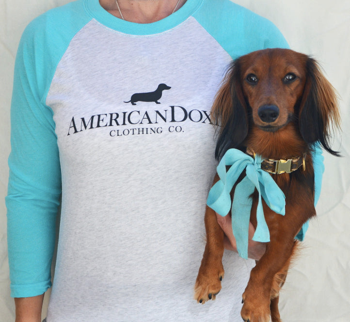 American Doxie Classic 3/4 Baseball Shirt