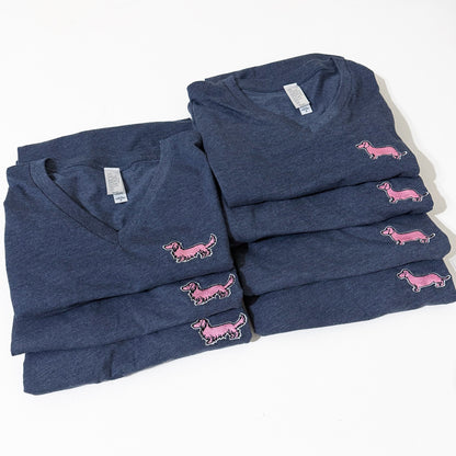 Signature Logo V-Neck Short Sleeve Tee (Longhair & Shorthair)