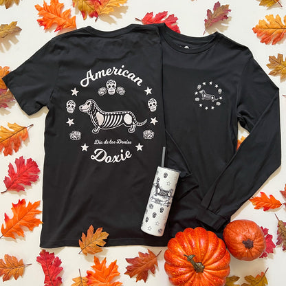 Dia De Los Doxies Long Sleeve Tee Shirt