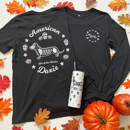 Dia De Los Doxies Short Sleeve Tee Shirt