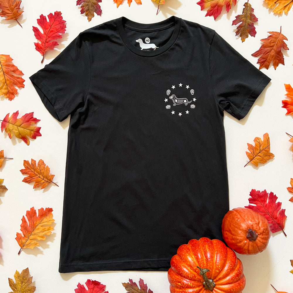 Dia De Los Doxies Short Sleeve Tee Shirt