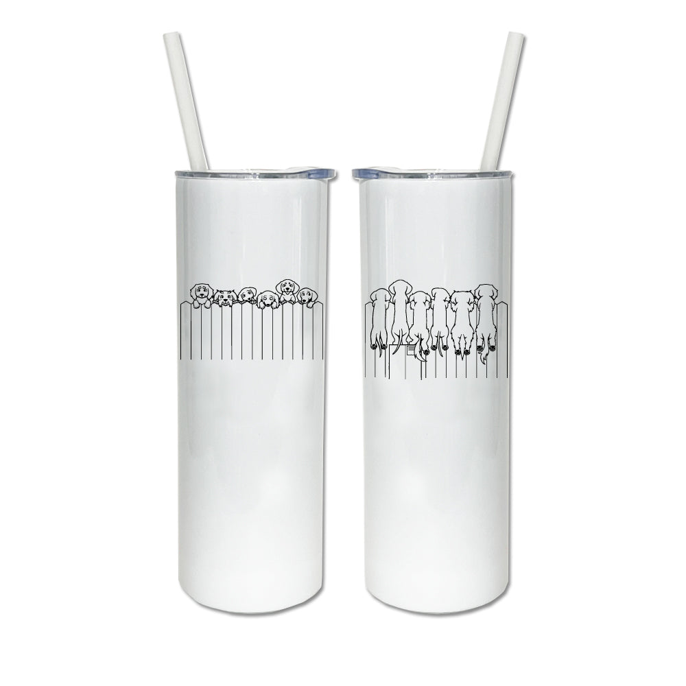 "NEW" AD Nosy Neighbor 20oz Skinny Tumbler