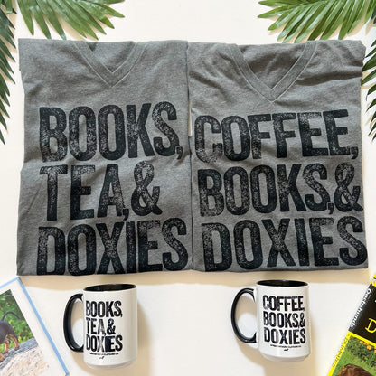 Evening Plans V-Neck Tee Shirt (Tea Version)