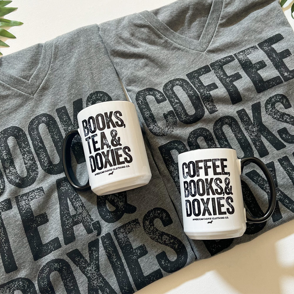 Evening Plans V-Neck Tee Shirt (Coffee Version)