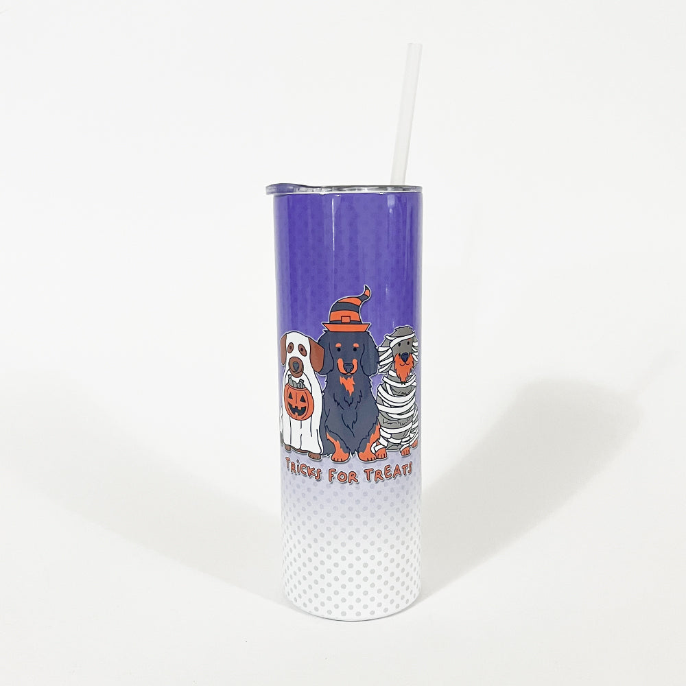 "NEW" AD Tricks for Treats 20oz Skinny Tumbler
