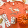 "NEW" AD Signature Series Pumpkin Print Short Sleeve Tee Shirt