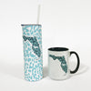 AD Florida State Doxie Leopard Print Jumbo Mug