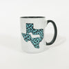 AD Texas State Doxie Leopard Print Jumbo Mug