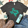 AD Texas State Doxie Leopard Print Tee Shirt