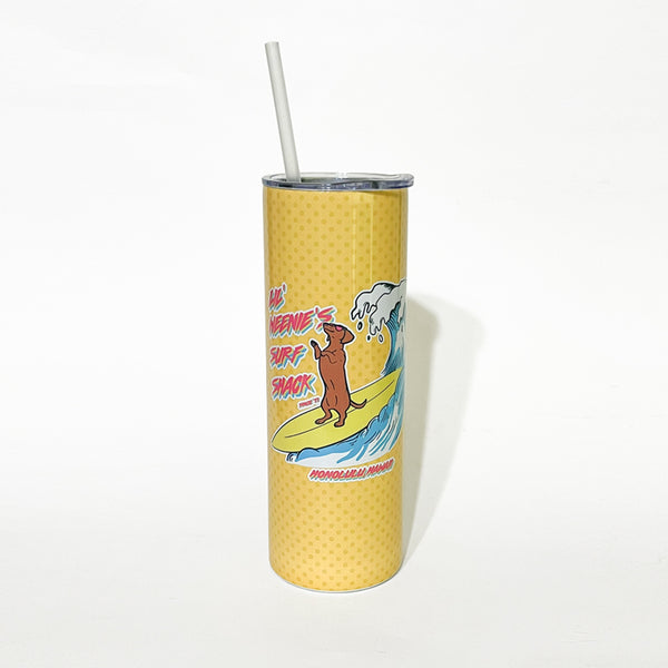 Doxie Surf Shack 20oz Skinny Tumbler