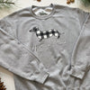 AD Doxie Cozy Plaid 2024 Sweatshirt