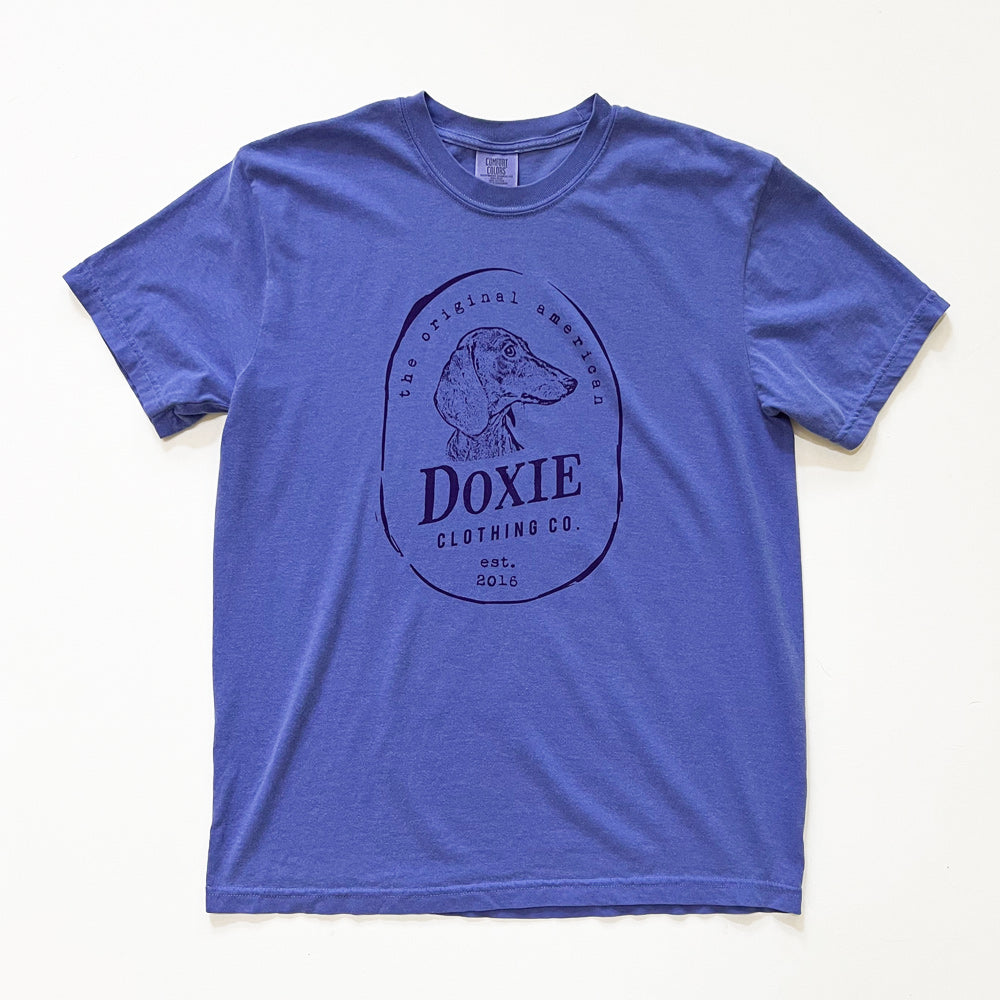 Doxie Vintage Label Short Sleeve Tee Shirt