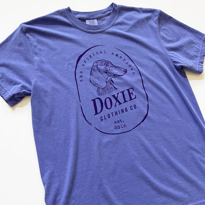 Doxie Vintage Label Short Sleeve Tee Shirt