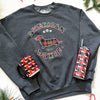 AD Winter Plaid Crewneck Sweatshirt