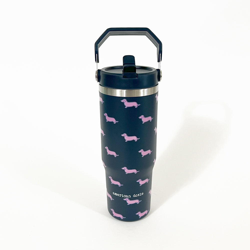 AD Doxie Signature Logo 30oz Lantern Tumbler