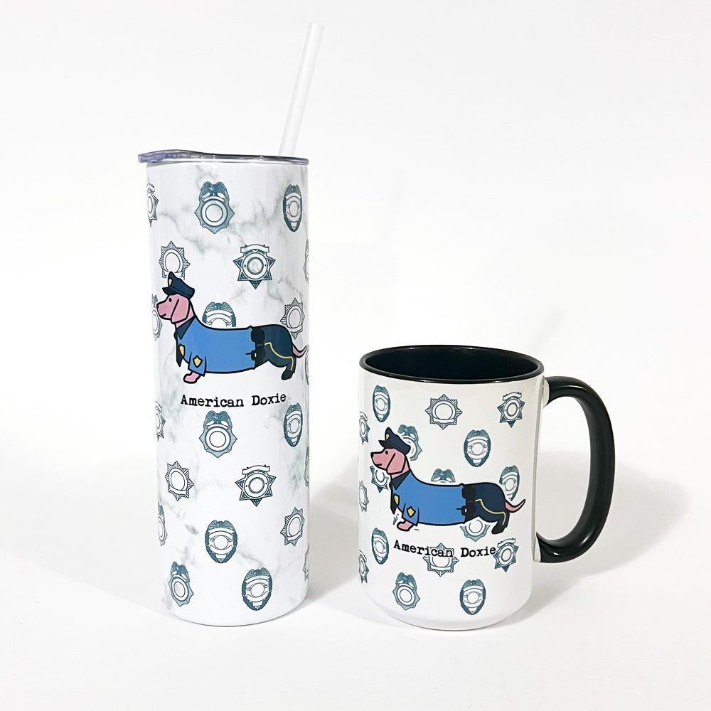 Signature Series Peace Officer 20oz Skinny Tumbler