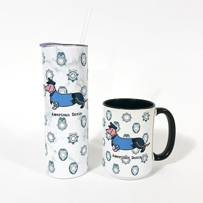 Signature Series Peace Officer 20oz Skinny Tumbler